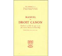 Manuel de droit canon
