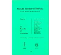 Manuel de droit communal, tome 1, 2e édition