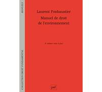 Manuel de droit de l'environnement