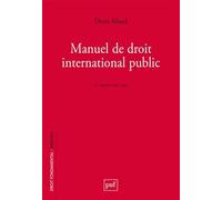 Manuel de droit international public