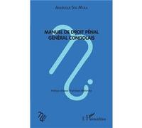 Manuel de droit pénal général congolais Angelique Sita Muila (Auteur)
