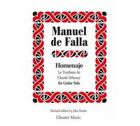 Manuel De Falla: Homenaje Le Tombeau De Claude Debussy (Guitar Solo) Amended Edition 2014a