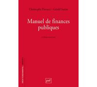 Manuel de finances publiques - Christophe Pierucci - Puf - broché - Manuel