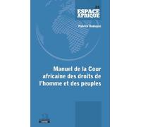Manuel de la Cour africaine des droits de l'homme et des peuples