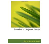 Manuel de la Langue de l'Avesta