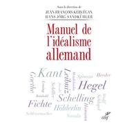Manuel de l'idealisme allemand - SANDKUHLER HANS JORG - Cerf - broché - Essai