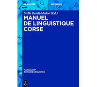 Manuel De Linguistique Corse
