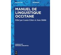 Manuel De Linguistique Occitane