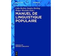 Manuel De Linguistique Populaire