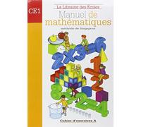 Manuel de mathématiques CE1 : Cahier d'exercices A de Paillard, Thierry (2008) Broché