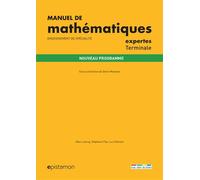 Manuel de mathématiques expertes Terminale - Collectif rue des écoles - Rue Des Ecoles - broché - Scolaire / Universitaire