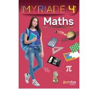 Manuel de mathématiques Myriade 4e - Bordas - Edition 2021 - Autonomie et hétérogénéité des classes