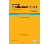 Manuel De Mathématiques Spécialité Tle - Edition 2021
