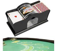 Manuel de mélange de cartes - Carte de poker, Machine de mixage découpée à la main | Jeu de cartes facile à jouer manuellement pour jeu à domicile, Voyage Poker Blackjack Rummy, Système de mise en