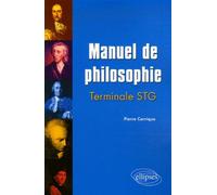 Manuel de philosophie - Pierre Carrique - Ellipses - broché - Scolaire / Universitaire