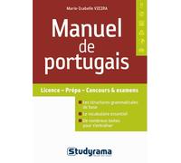 Manuel de portugais Licence - prépas - concours et examens - Marie-Isabelle Vieira - Studyrama Eds - broché - Méthode de langue
