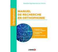Manuel de recherche en orthophonie: Fondements de la recherche en orthophonie, Formation initiale et continue, Toutes les UE Recherche