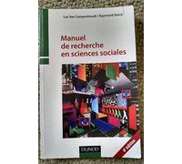 Manuel de recherche en sciences sociales - 4e edition