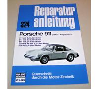 Manuel de Réparation Porsche 911 Carrera Rs Targa Année Construction 1963-1975
