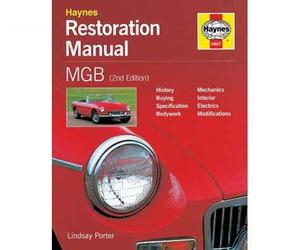 Manuel de restauration Haynes pour MG B