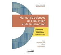 Manuel De Sciences De L'éducation Et De La Formation