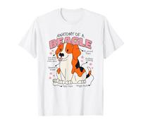 Manuel de Sciences Naturelles Anatomie Beagle T-Shirt