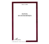 Manuel de sociocritique – L'Harmattan