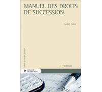 Manuel des droits de succession