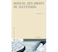 Manuel des droits de succession
