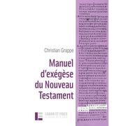 Manuel d'exégèse du Nouveau Testament
