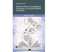 Manuel didactico-pédagogique d'initiation à la langue berbère de Kabylie