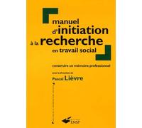Manuel d'initiation à la recherche en travail social