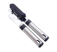 Manuel d'ouverture de boîte de conserve, ouvre-boîte - Ouvre-couvercle en acier inoxydable, outil de cuisine antirouille, poignées ergonomiques, dissolvant de haute résistance pour n'importe quelle