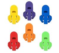 Manuel Easy Can Overner - 6PCS OUVERTURES D'INDE COLORFUR | L'outil d'ouverture de la boisson peut être le haut | L'outil d'ouvre-onglets outil | Manuel peut ouvrir pour la pop, la bière, le soda