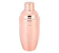 Manuel élégant secouant en acier inoxydable Cocktail Shaker Bar outil fournitures accessoires professionnel barman mélange Drinkware Or Rose 20cm 292g (Or rose)
