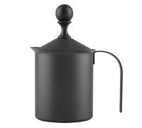 Manuel en acier inoxydable Double en treillis de lait à double mousse Foère Maker Coffee Cappuccino Decoration Tool Durable résistant Non Stick Easy Clean pour Home Cafe (800 ml)