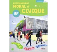 Manuel Enseignement moral et civique 5e - Stéphane Henry - Belin Éducation - broché - Scolaire / Universitaire