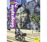Manuel Géographie Seconde - Collectif - Belin Éducation - broché - Scolaire / Universitaire