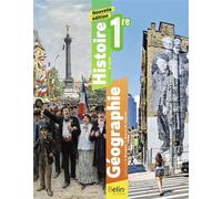 Manuel Histoire-Géographie 1re - David Colon - Belin Éducation - broché - Scolaire / Universitaire