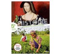 Manuel Histoire Géographie EMC 5e 2024 - Stéphane Henry - Belin Éducation - broché - Scolaire / Universitaire
