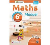 Manuel iParcours maths 6e (édition 2025) Katia Hache (Auteur), Sébastien Hache (Auteur)