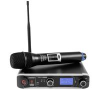 Omnitronic Système micro sans fil UHF-301 – 1 canal 823-832/863-865 MHz – Boîtier métallique