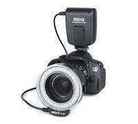 Manuel LED Macro Ring Flash Video Light pour Canon pour Nikon Digital DSLR Camera