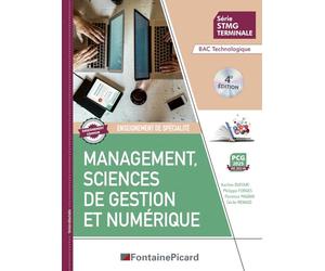 Manuel management, sciences de gestion et numérique Tle STMG
