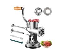 Manuel Mini hachoir à viande robot culinaire broyeur Portable mélangeur saucisse Stuffer acier inoxydable for boeuf poisson maison Bricolage pour débutants
