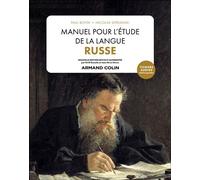 Manuel pour l'étude de la langue russe 30 textes de Léon Tolstoï - Paul Boyer - Armand Colin - broché - Méthode de langue