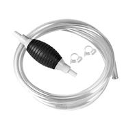 Manuel pour Pompes de d'huile | Pompe à Siphon pour Eau, Liquide d'huile | 2 tuyaux de Siphon en PVC, Pompe de d'eau Manuelle avec 2 Colliers de Serrage pour Seau,