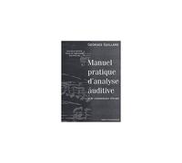 Manuel pratique d'analyse auditive et de commentaire d'écoute