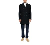 Manuel Ritz - Manteau Prince de Galles Double Boutonnage - Homme - Manteaux - Gris - Taille: L