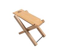 MANUEL RODRÍGUEZ Repose-pied pour guitare en bois - réglable en hauteur à 5 niveaux - hêtre massif - sac de transport inclus - naturel